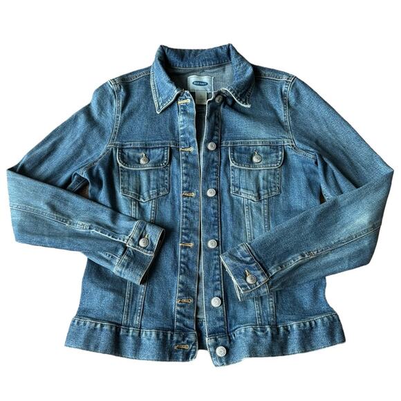Vintage Y2K blue denim jacket Old Navy from spring 2003 size Small - Picture 1 of 13